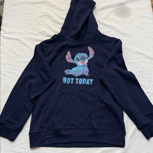 Disney Navy Blue Hoodie Stitch‎ Kida XL